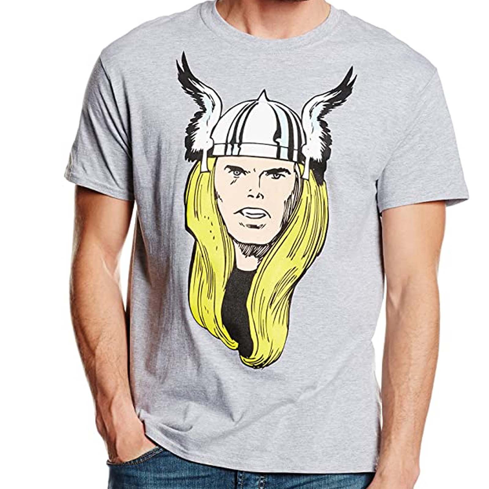 Billede af Marvel Comics Thor Big Head T-shirt