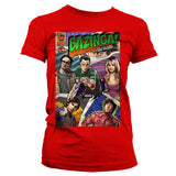 Billede af The Big Bang Theory, Bazinga Comic Cover T-shirt (Kvinder)