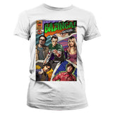 Billede af The Big Bang Theory, Bazinga Comic Cover T-shirt (Kvinder)