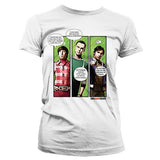 Billede af The Big Bang Theory, Superhero Quips T-shirt (Kvinder)