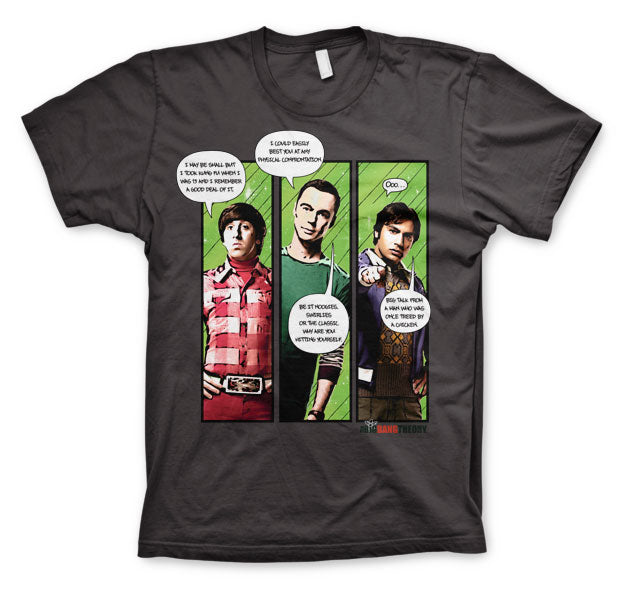 Billede af The Big Bang Theory, Superhero Quips T-Shirt