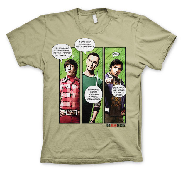 Billede af The Big Bang Theory, Superhero Quips T-Shirt