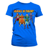 Billede af The Big Bang Theory, Heroes In Theory T-shirt (Kvinder)