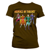 Billede af The Big Bang Theory, Heroes In Theory T-shirt (Kvinder)