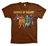 Billede af The Big Bang Theory, Heroes In Theory T-Shirt