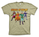 Billede af The Big Bang Theory, Heroes In Theory T-Shirt