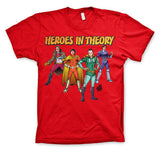 Billede af The Big Bang Theory, Heroes In Theory T-Shirt