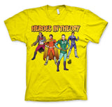 Billede af The Big Bang Theory, Heroes In Theory T-Shirt