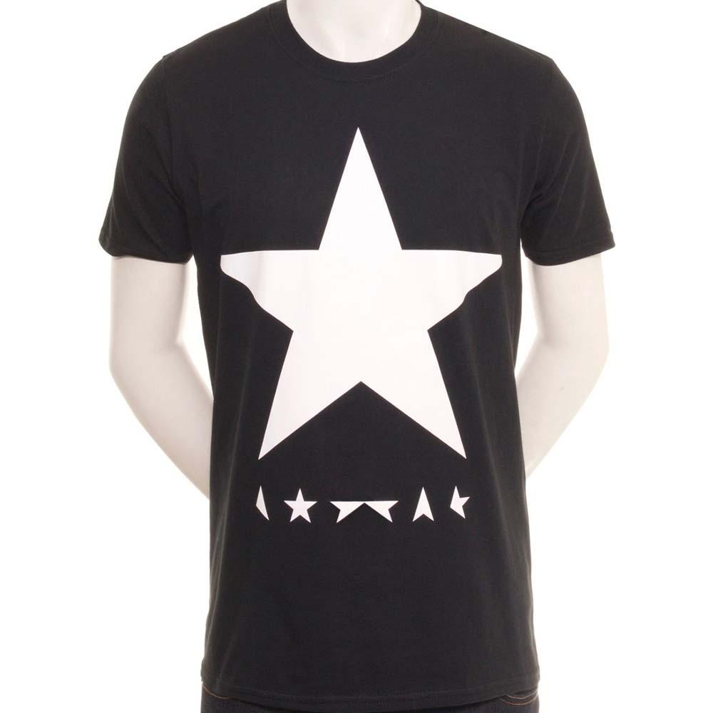 Billede af David Bowie Blackstar (White Star on Black) T-shirt